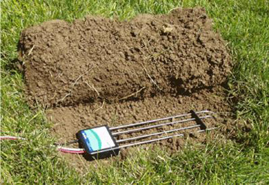 sensor in soil
